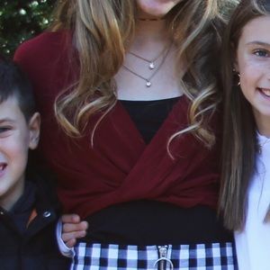 WORN ONCE wrap style blouse with open back